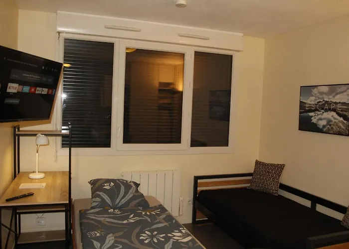 Hyper-centre + Wifi + Netflix Apartament Grenoble